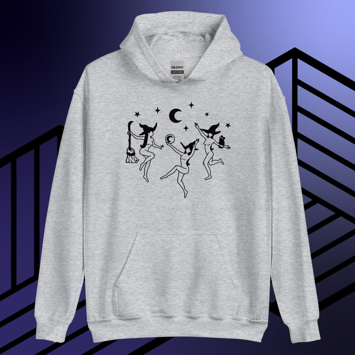 Dancing Witches // Unisex Hoodie - Maux Zachintosh