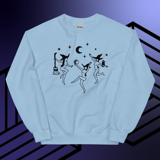 Dancing Witches // Unisex Sweatshirt - Maux Zachintosh