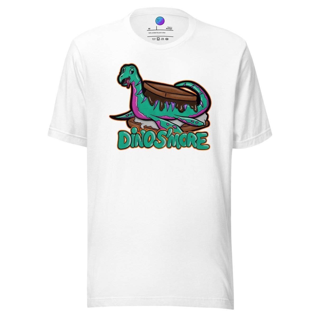 Dino S'more // Unisex t-shirt - Maux Zachintosh