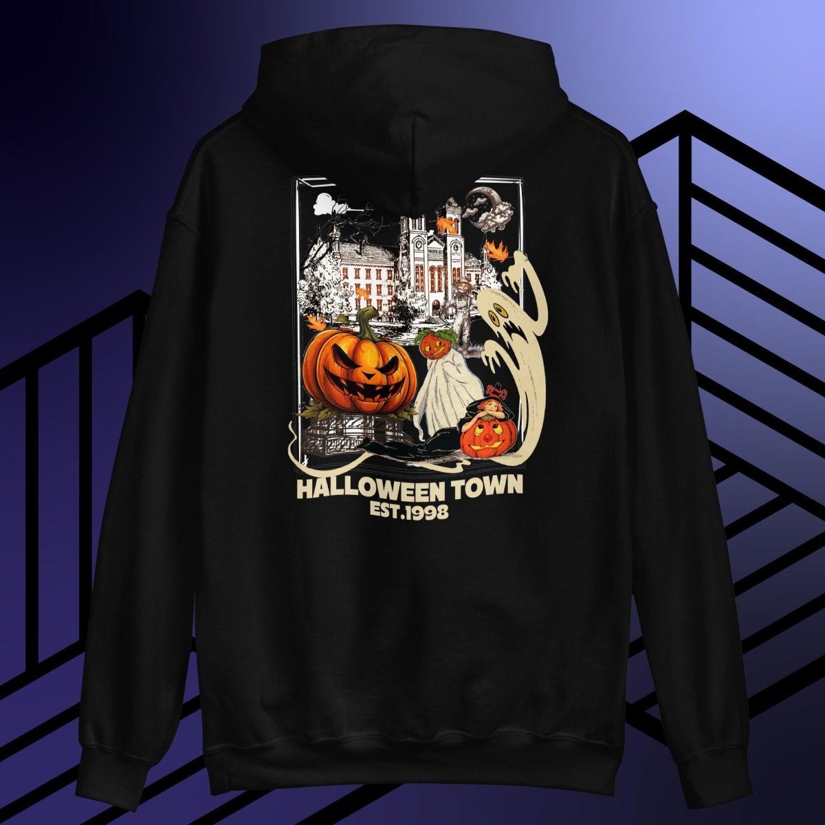 Halloween Town // Unisex Hoodie - Maux Zachintosh