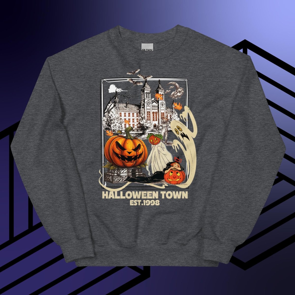 Halloween Town // Unisex Sweatshirt - Maux Zachintosh