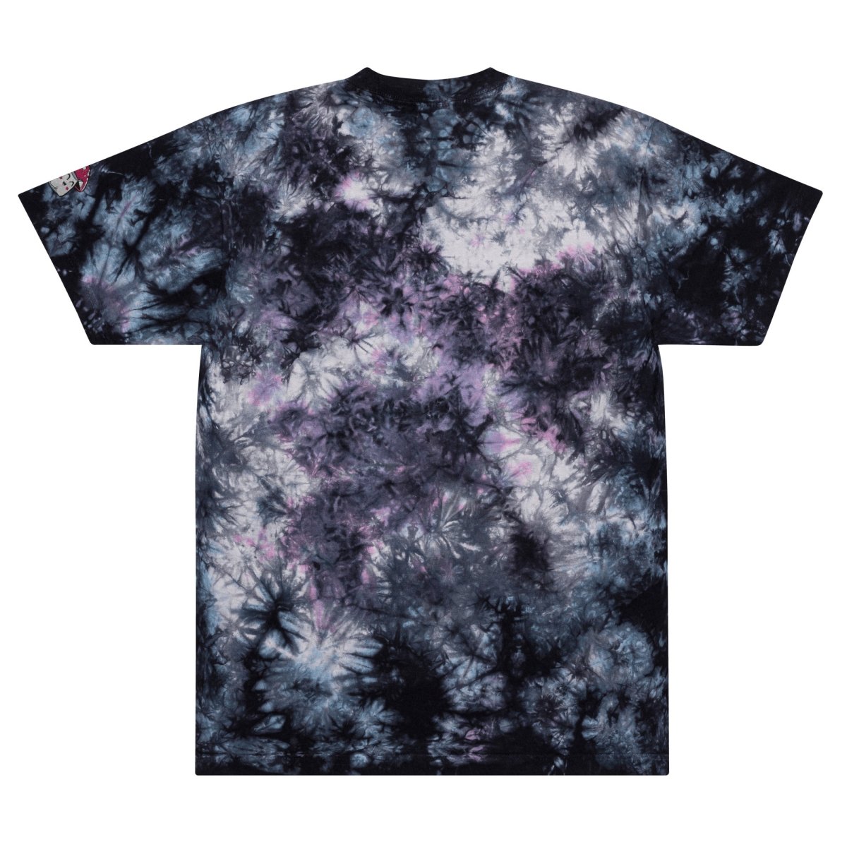 Mushy-oom // Embroidery tie-dye t-shirt - Maux Zachintosh