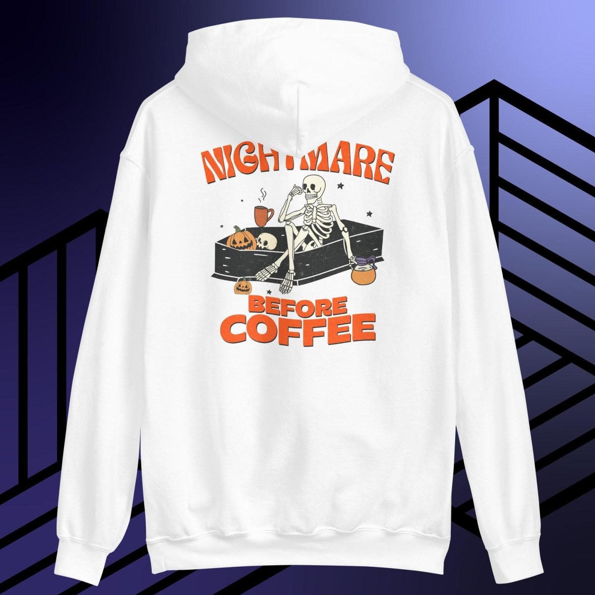 Nightmare Before Coffee // Unisex Hoodie - Maux Zachintosh