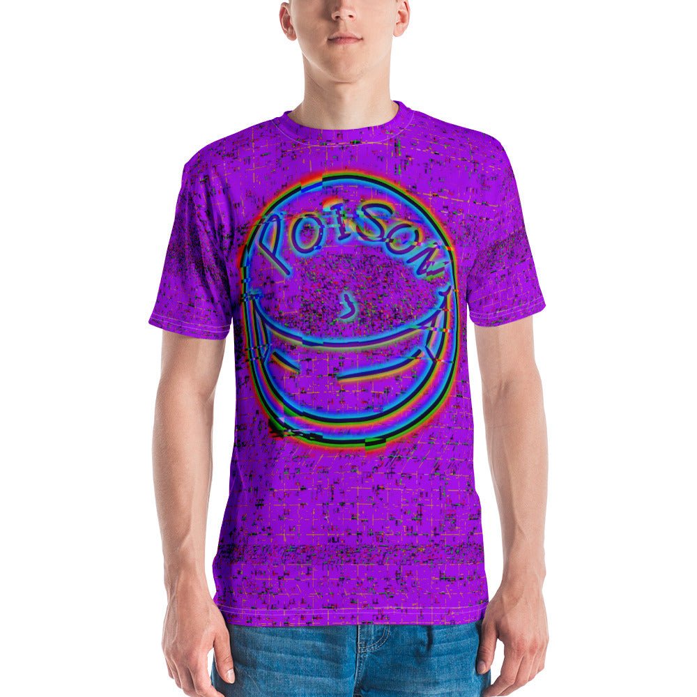 Poison Face Glitch // Unisex t-shirt - Maux Zachintosh