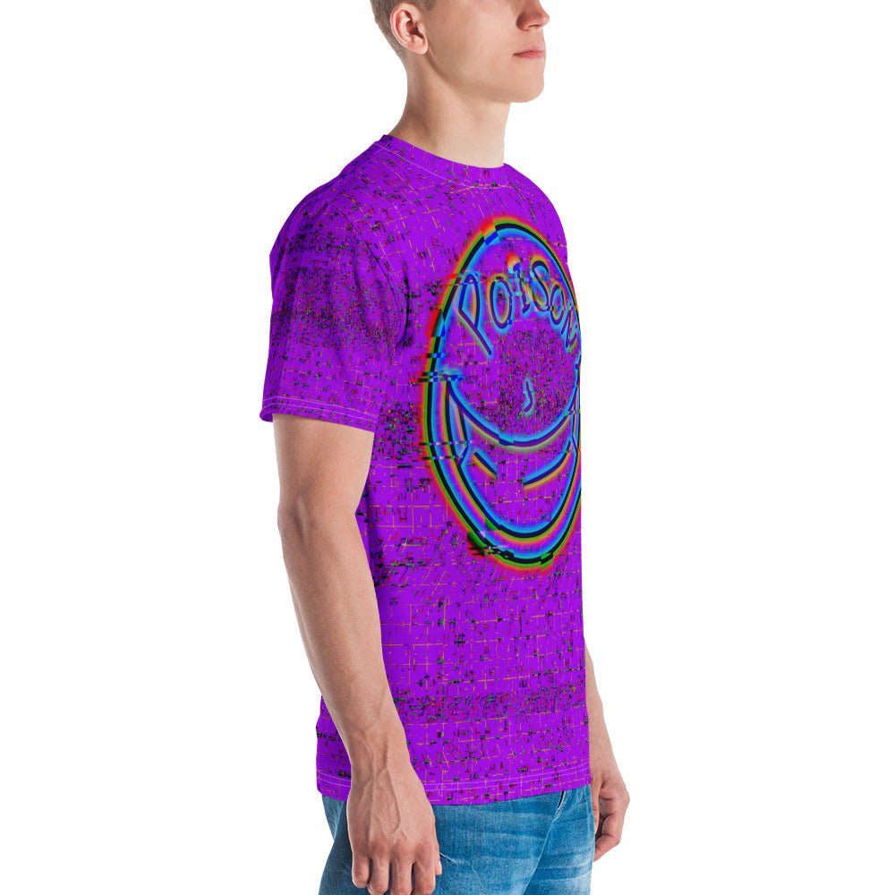 Poison Face Glitch // Unisex t-shirt - Maux Zachintosh