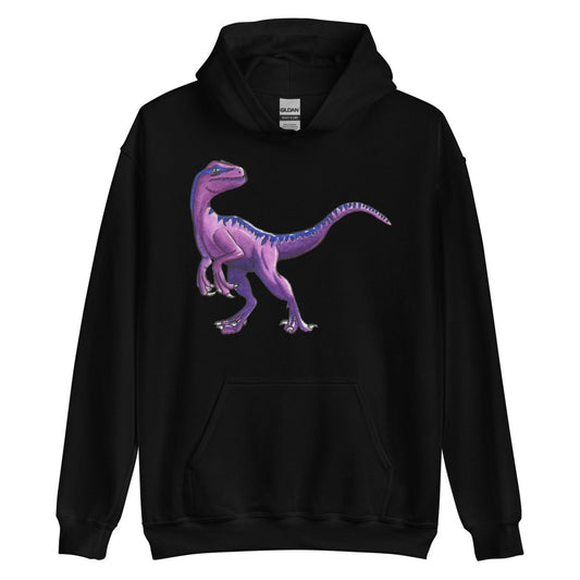 Purple Raptor // Unisex Hoodie - Maux Zachintosh