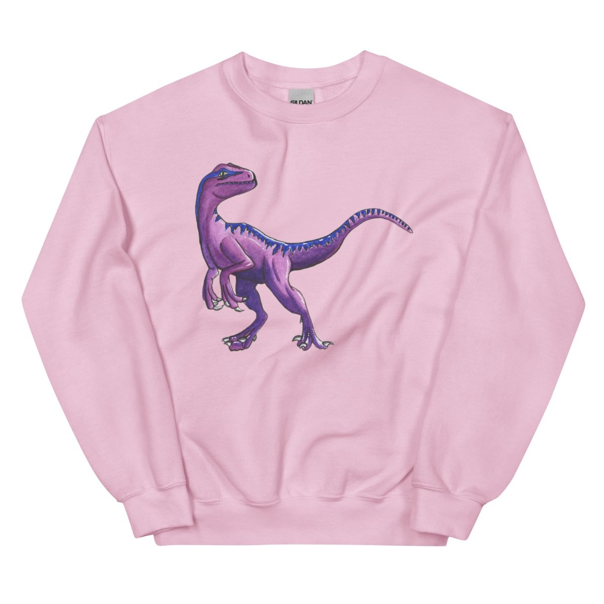 Purple Raptor // Unisex Sweatshirt - Maux Zachintosh