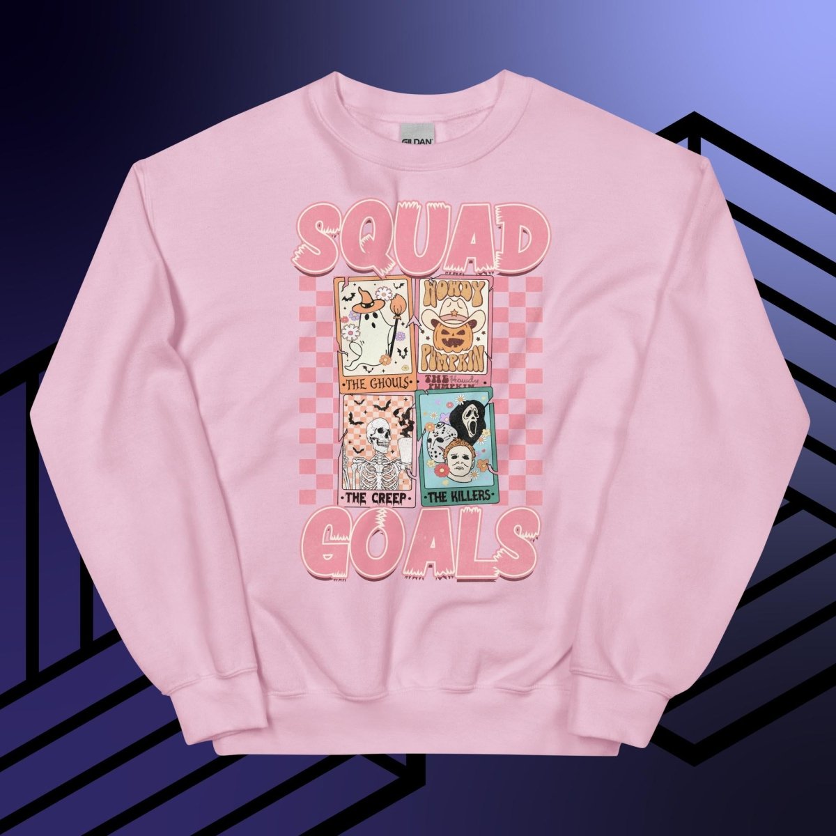 Spooky Squad Goals // Unisex Sweatshirt - Maux Zachintosh